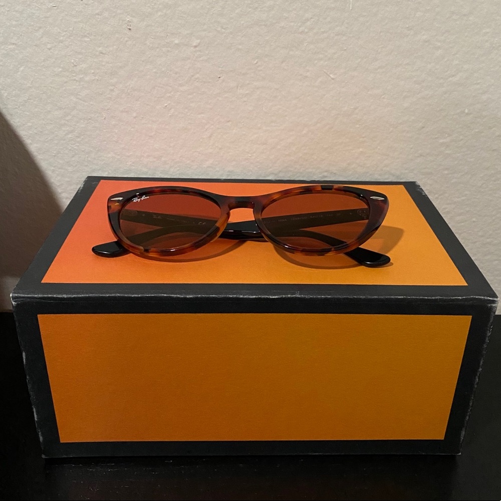Ray Ban Tortoise Cateye Sunglasses